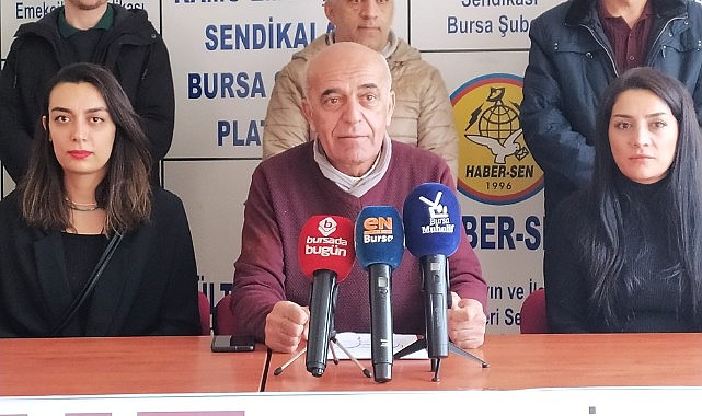 SES Bursa Şubesi memur ve emekli maaş zamlarını protesto etti 