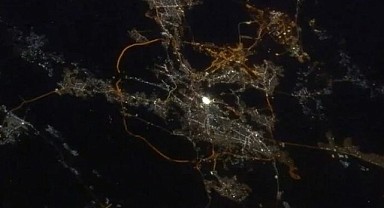 BAE astronotu uzaydan Mekke ve Medine’yi görüntüledi