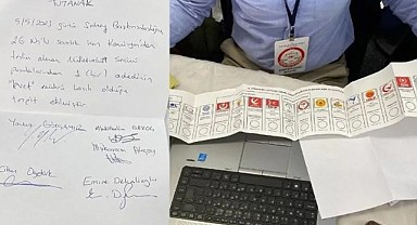 CHP açıkladı: Avustralya’da kullanılmamış oy pusulasına AKP’ye evet mührü basıldı
