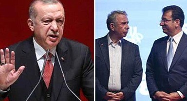 Cumhurbaşkanı Erdoğan’dan İmamoğlu ve Yavaş’a tepki