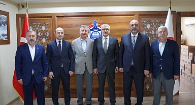 Bursa Cumhuriyet Başsavcısı Ramazan Solmazdan başkan Aydın’a Ziyaret