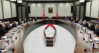 Kabine Erdoğan başkanlığında toplandı!