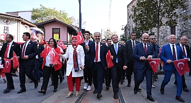 Bursa’da Cumhuriyet coşkusu