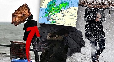SON DAKİKA | Kar, yağmur ve fırtına… Meteoroloji’den uyarı geldi