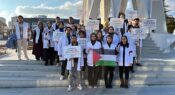 Türkiye’nin Sağlık Öğrencileri 16 İlde Gazze için Bir Araya Geldi